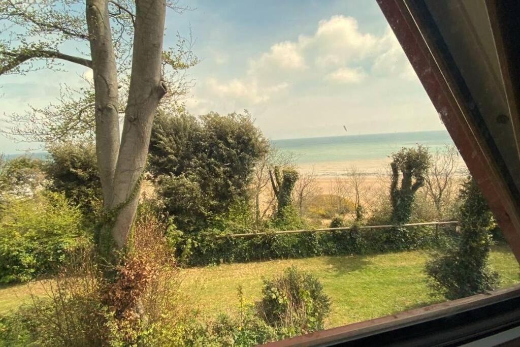 Front Line Chalet With Open Sea Views & Swimming Pool In Kingsdown No14 Villa Exterior photo